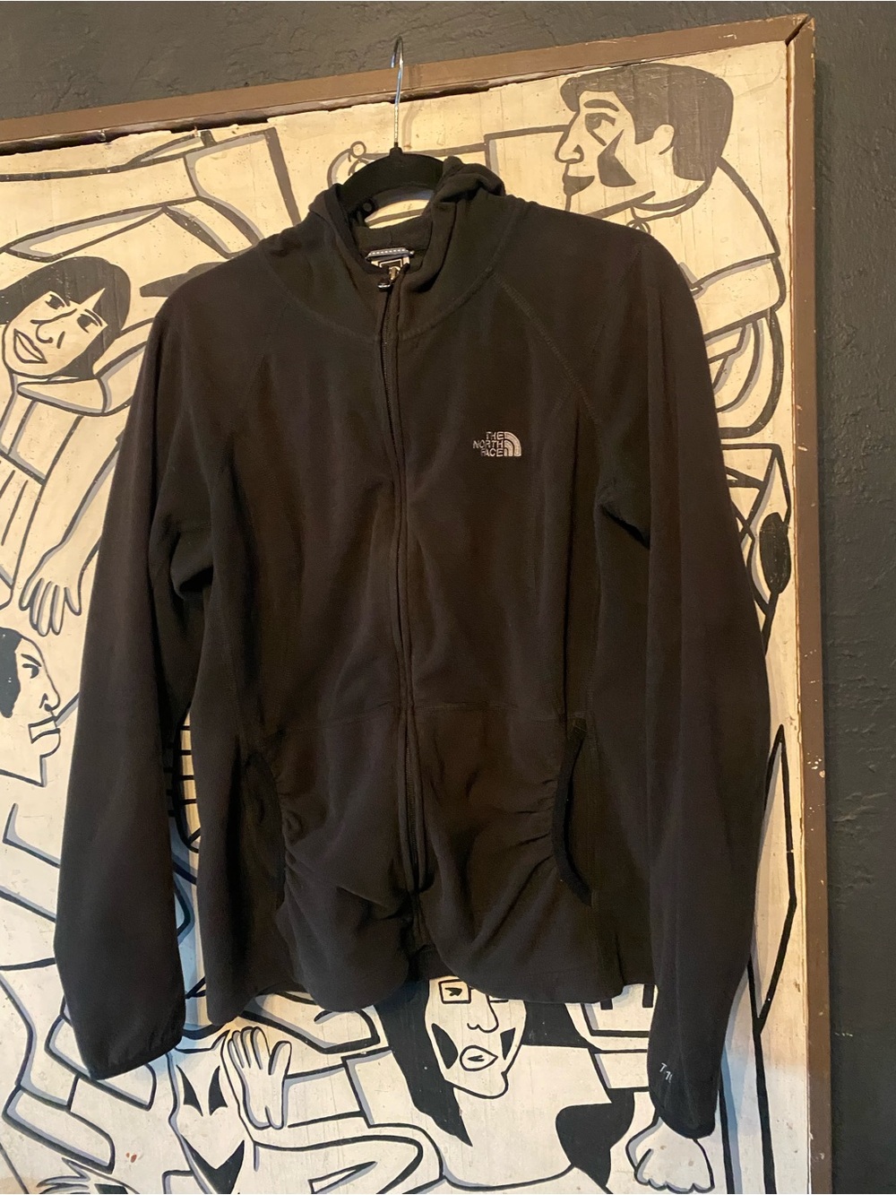 The North Face Black Hooded Fleece Jacket - Women's